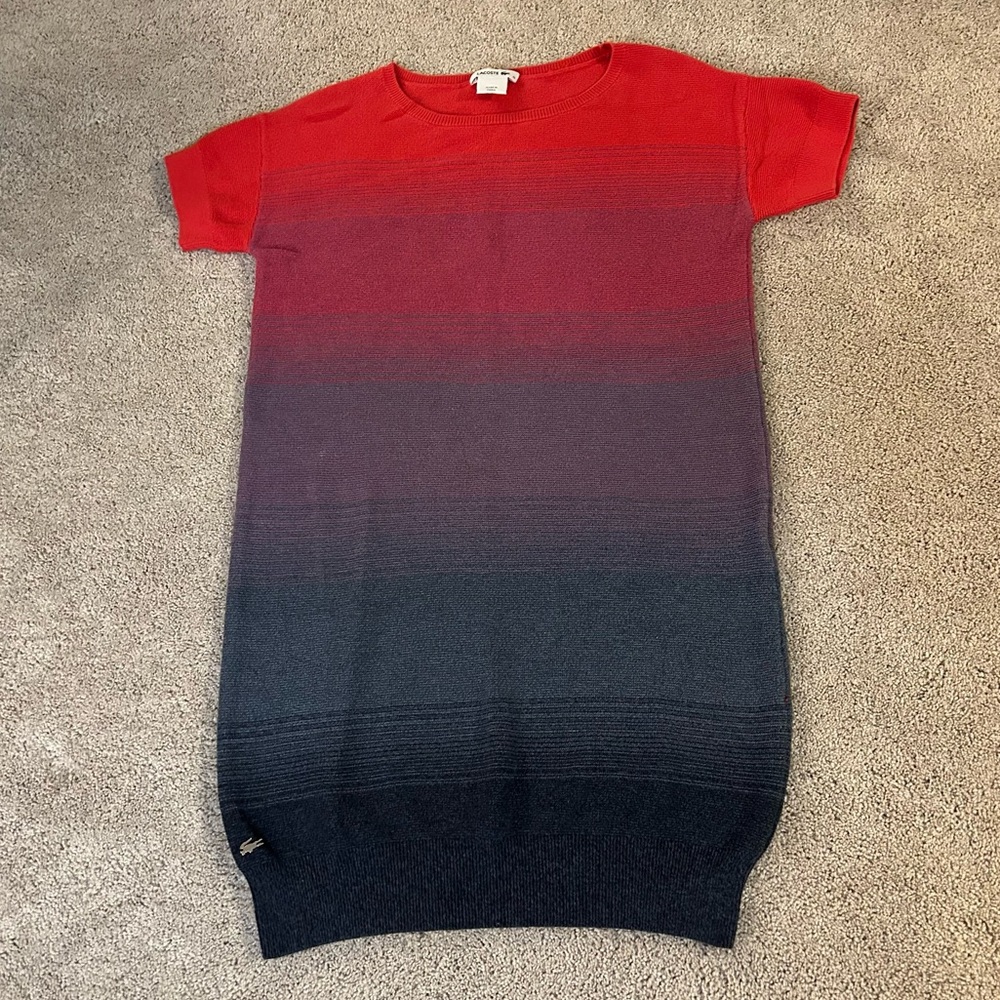 Lacoste sweater dress